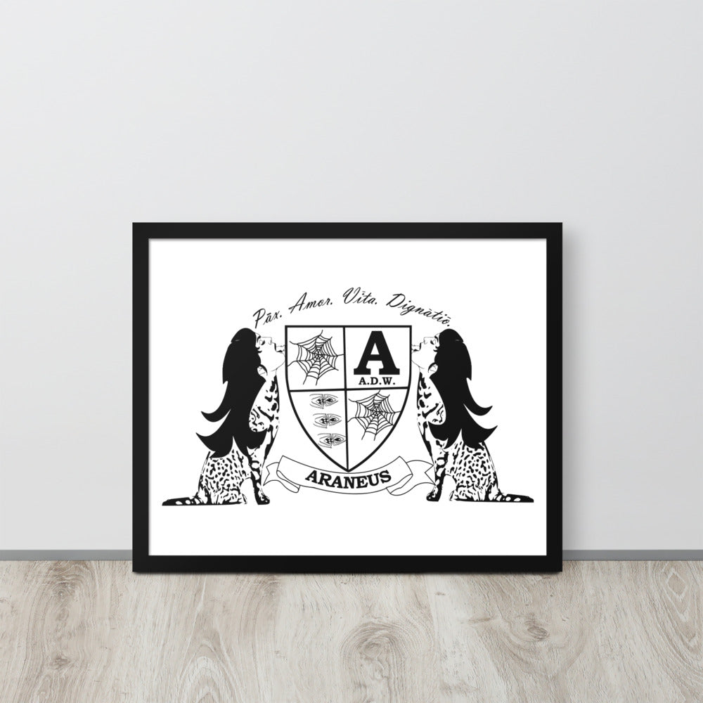 Licking Sphinx Women Framed Poster - HipHatter