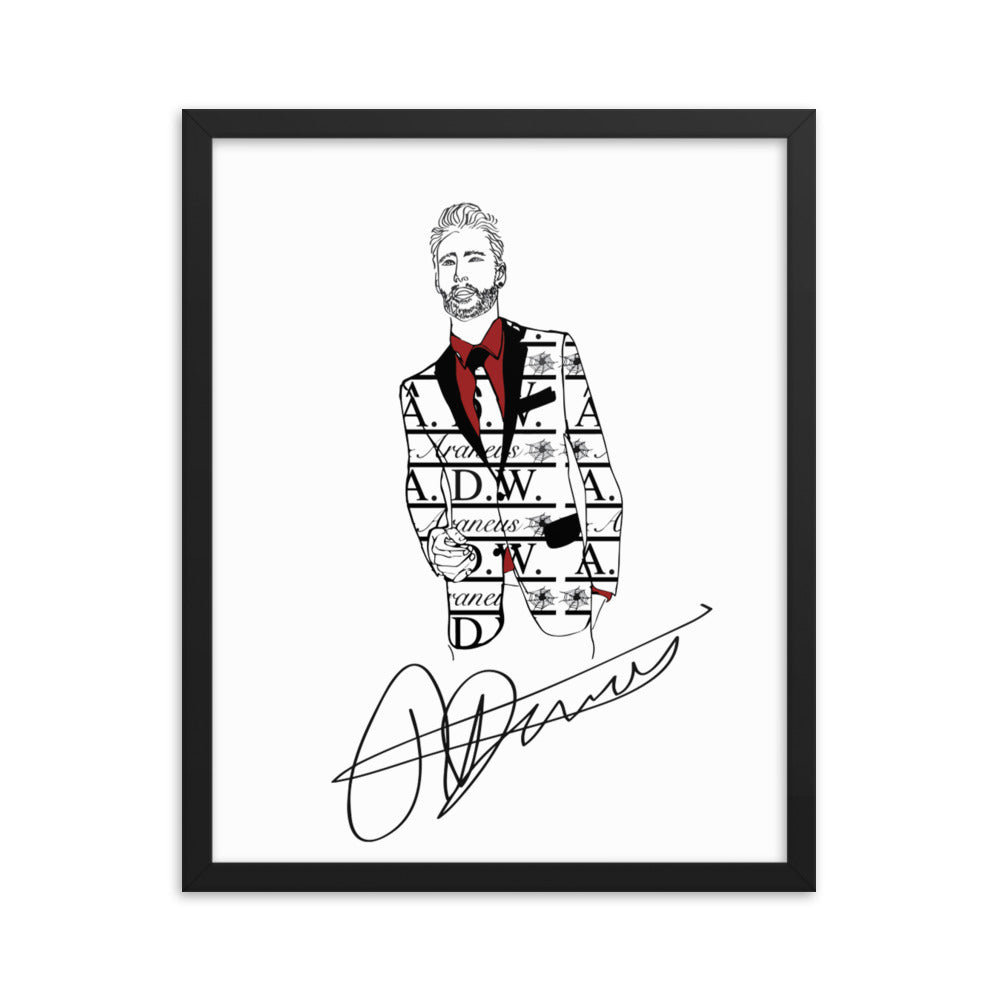 Sharks In Suits Framed Poster - HipHatter