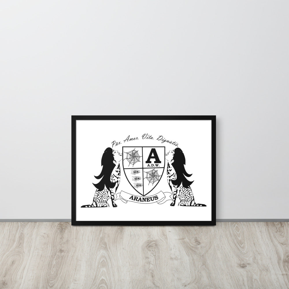 Licking Sphinx Women Framed Poster - HipHatter