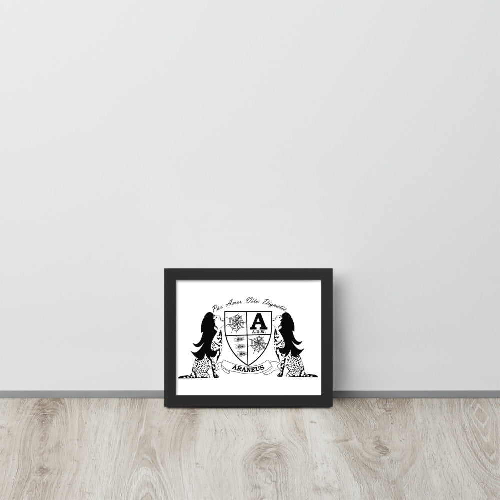 Licking Sphinx Women Framed Poster - HipHatter
