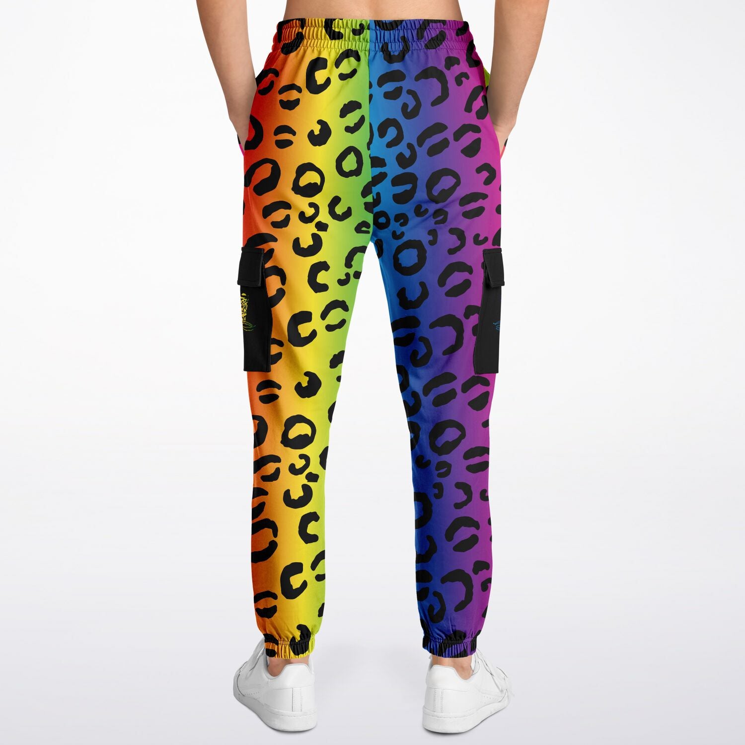 Rainbow Leopard Safari  Sweatpants - HipHatter