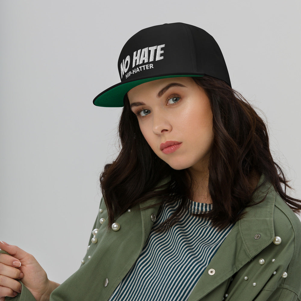NO HATE Snapback Cap - HipHatter