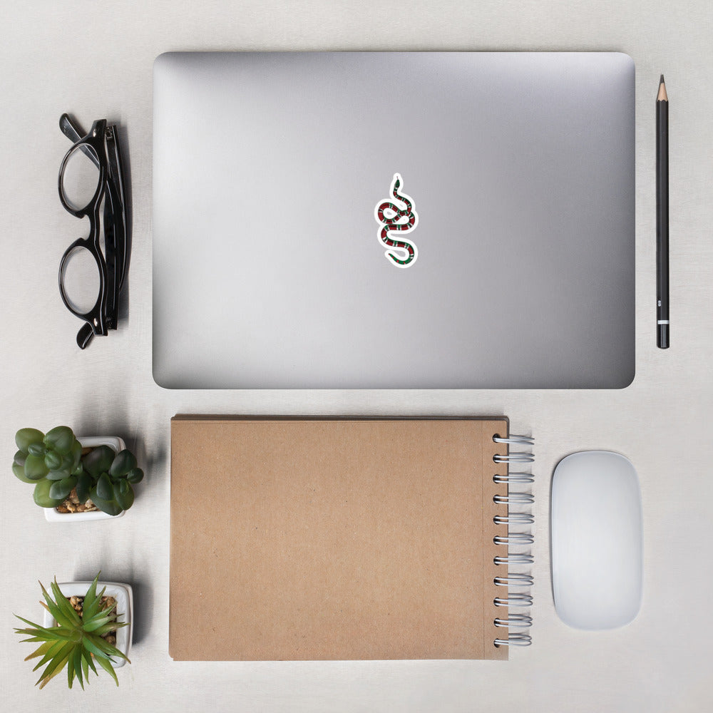 Designer Snake Bubble-Free Stickers - HipHatter