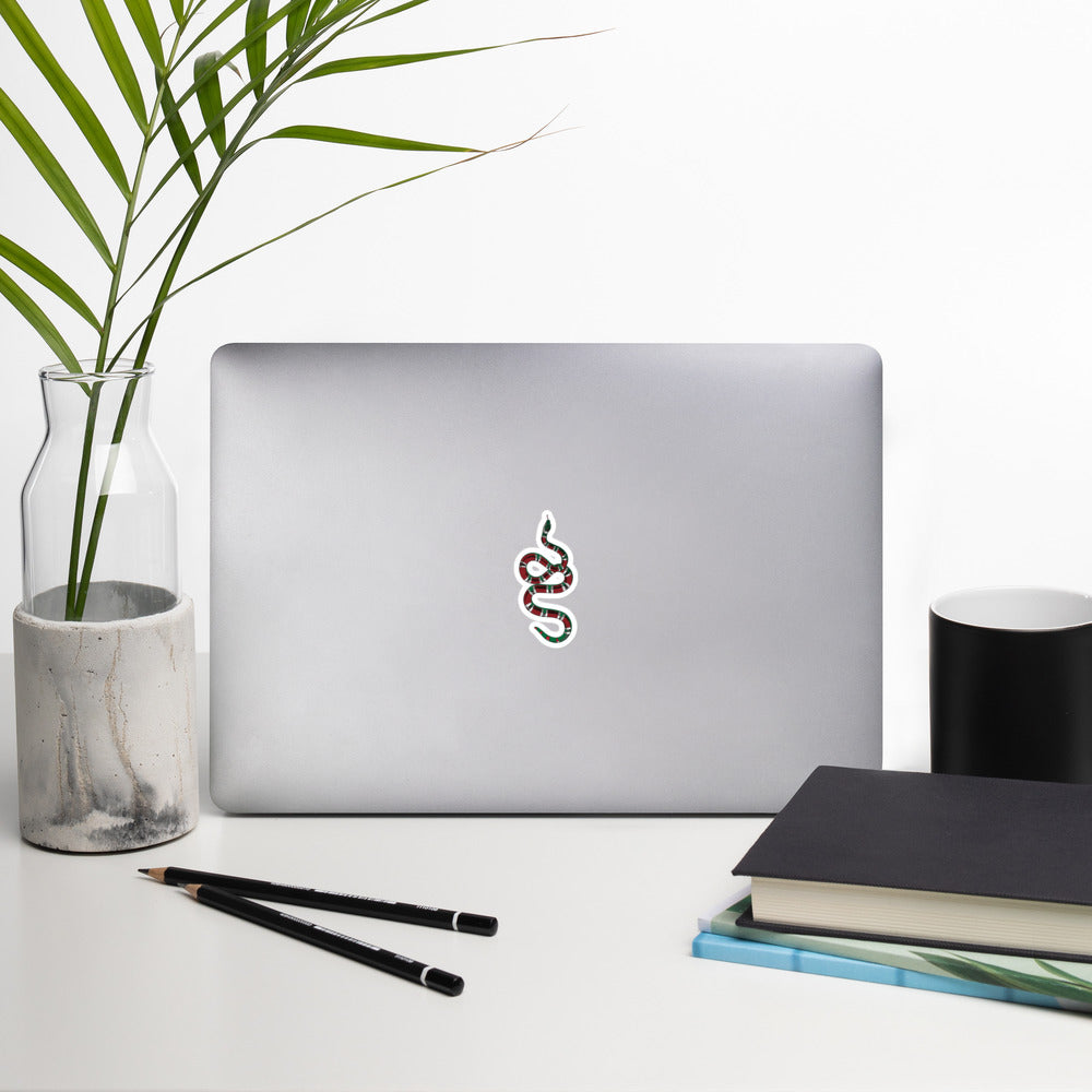 Designer Snake Bubble-Free Stickers - HipHatter