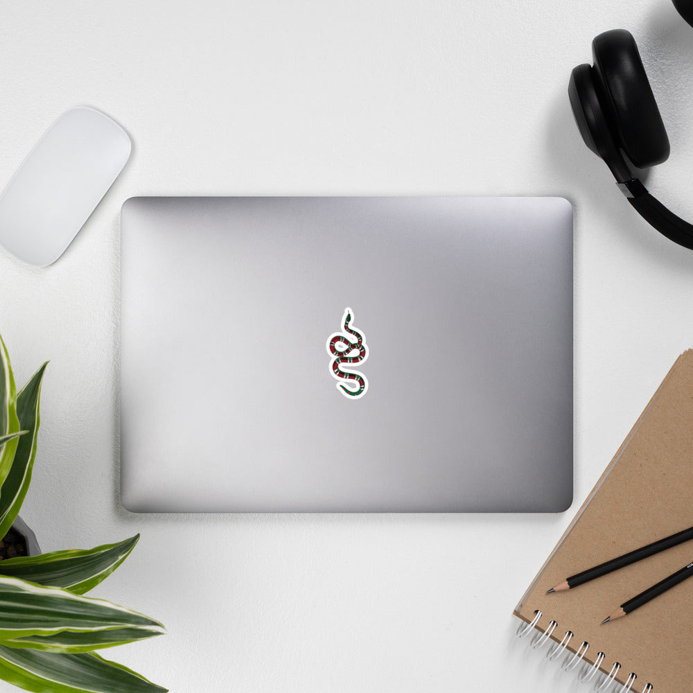 Designer Snake Bubble-Free Stickers - HipHatter