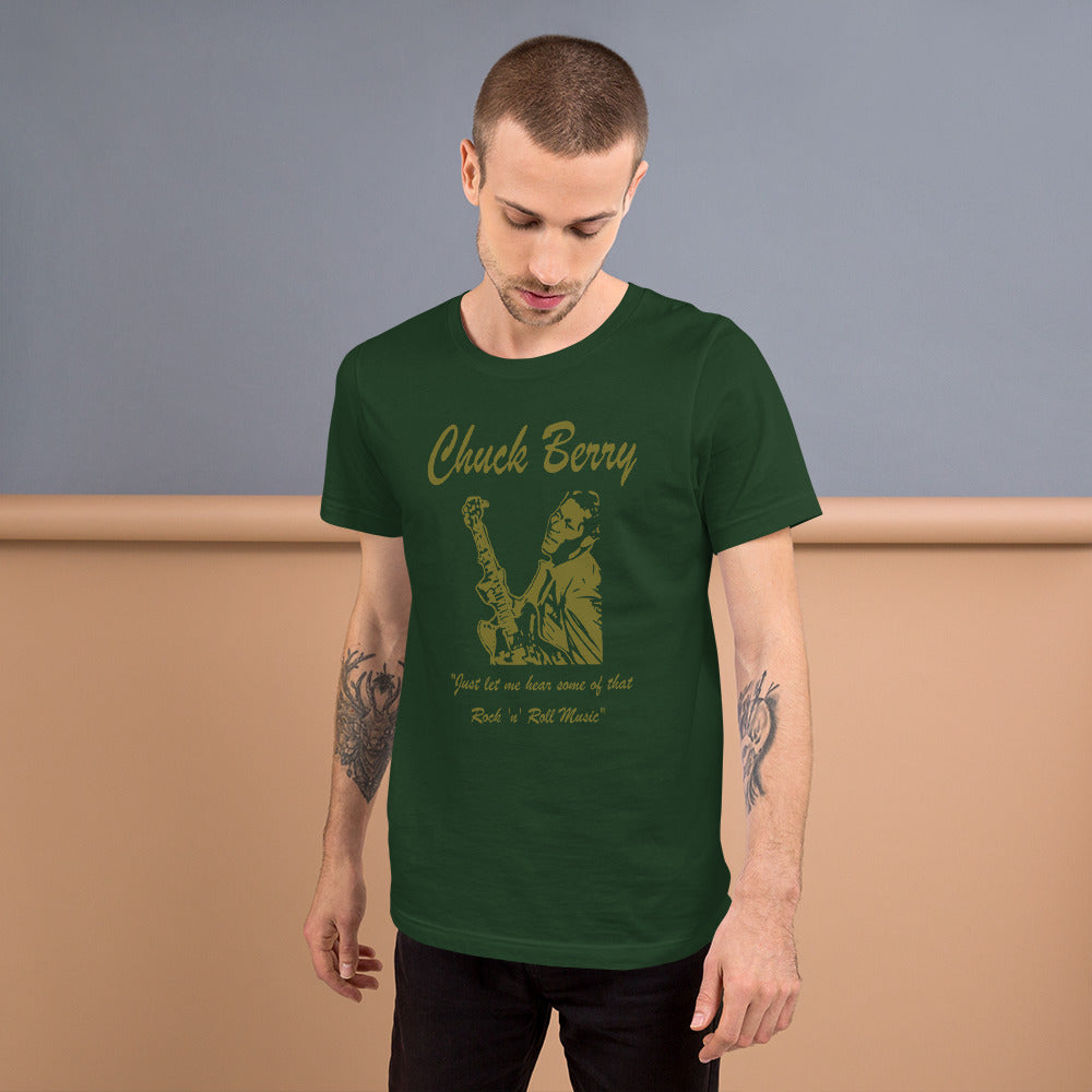 Chuck Berry T- Shirt Rock 'n' Roll Music - HipHatter