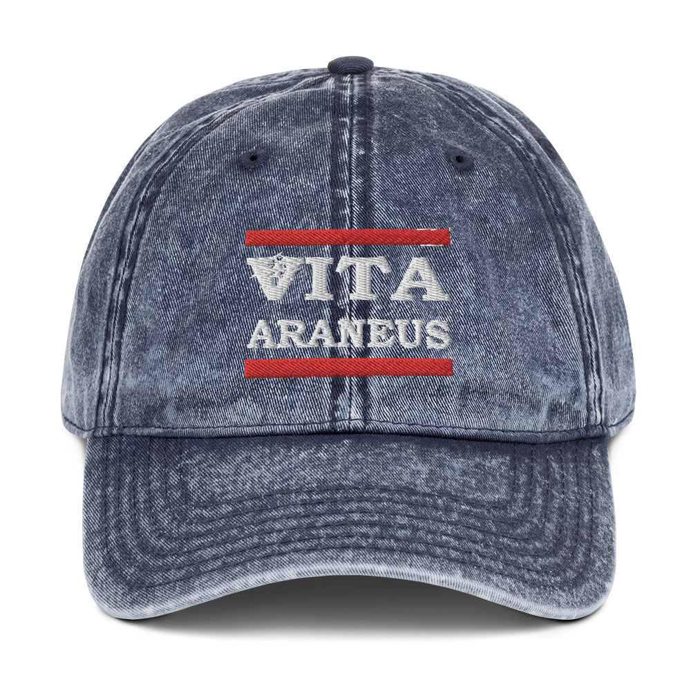 Vita Life Araneus Vintage Cotton Twill Cap - HipHatter