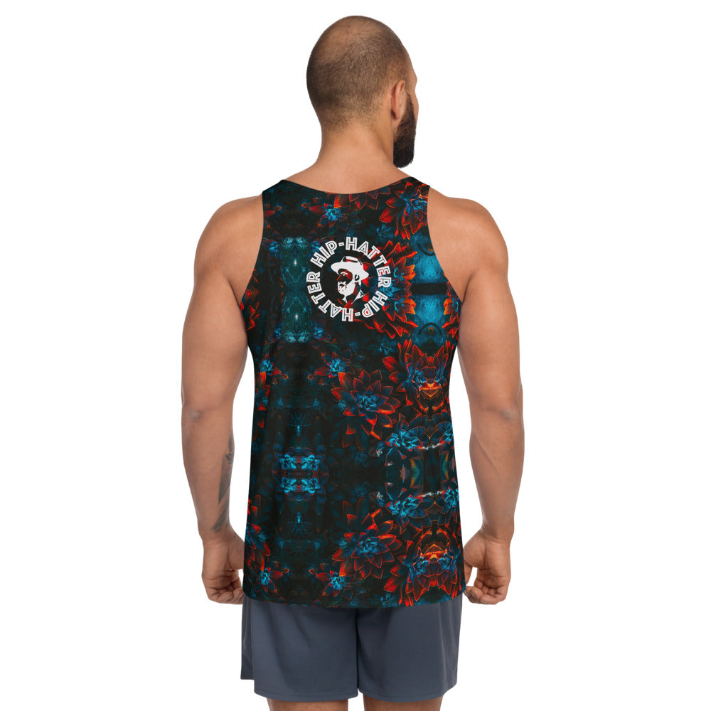 Autumn Flowers Men's Floral Tank Top - HipHatter