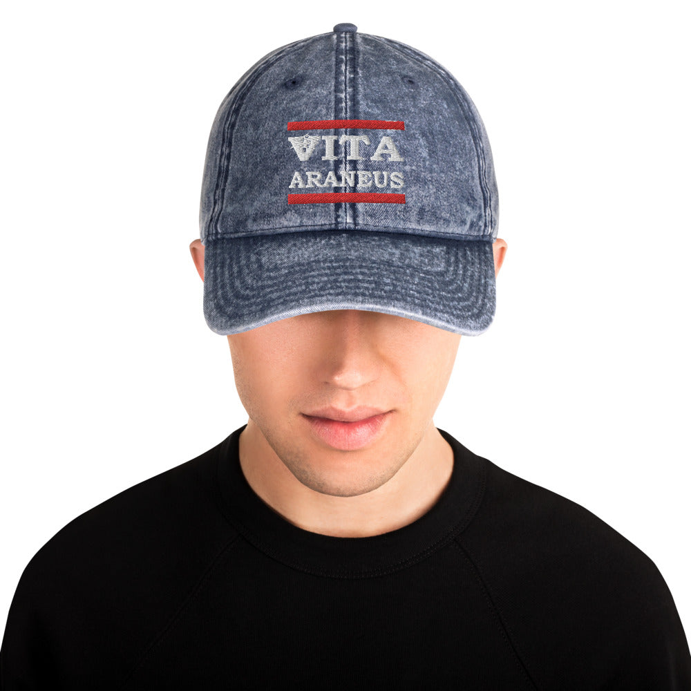 Vita Life Araneus Vintage Cotton Twill Cap - HipHatter