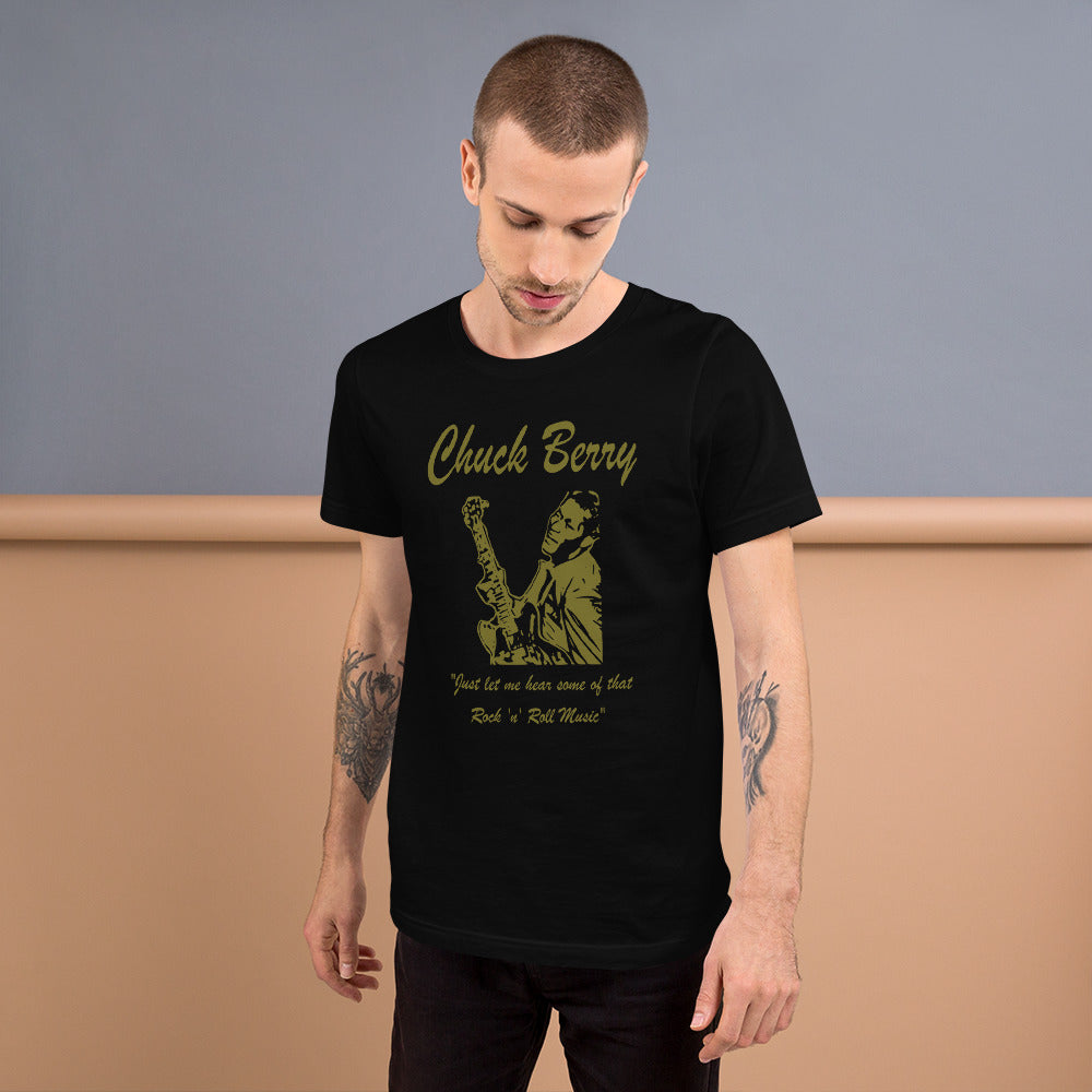 Chuck Berry T- Shirt Rock 'n' Roll Music - HipHatter