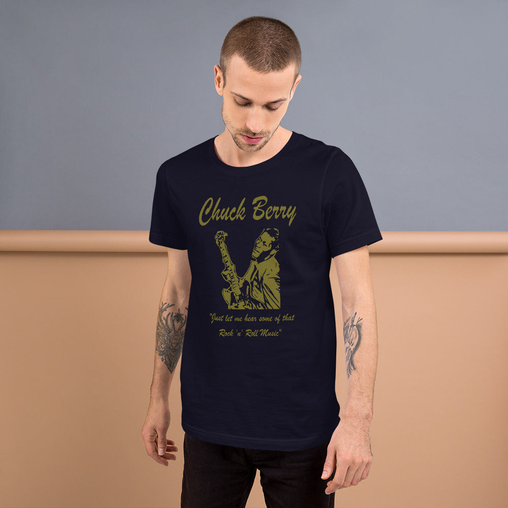Chuck Berry T- Shirt Rock 'n' Roll Music - HipHatter
