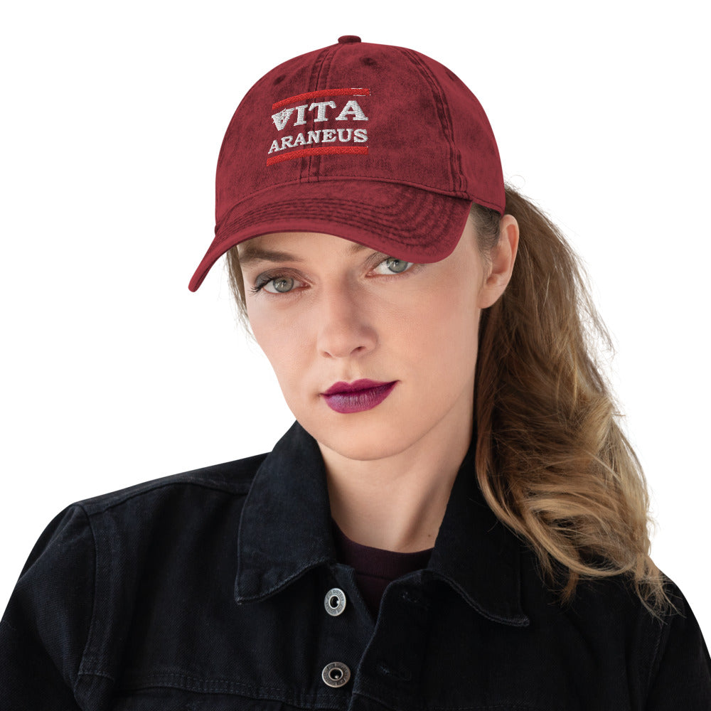 Vita Life Araneus Vintage Cotton Twill Cap - HipHatter