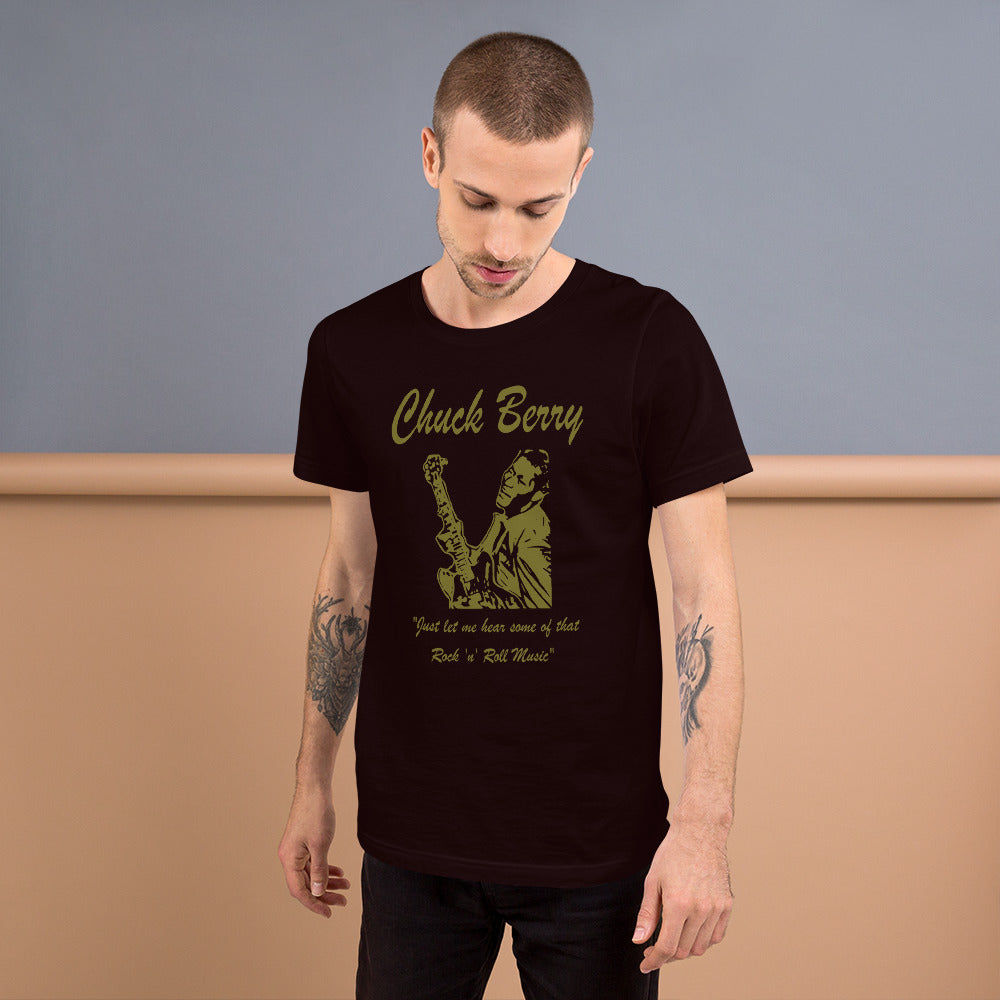 Chuck Berry T- Shirt Rock 'n' Roll Music - HipHatter