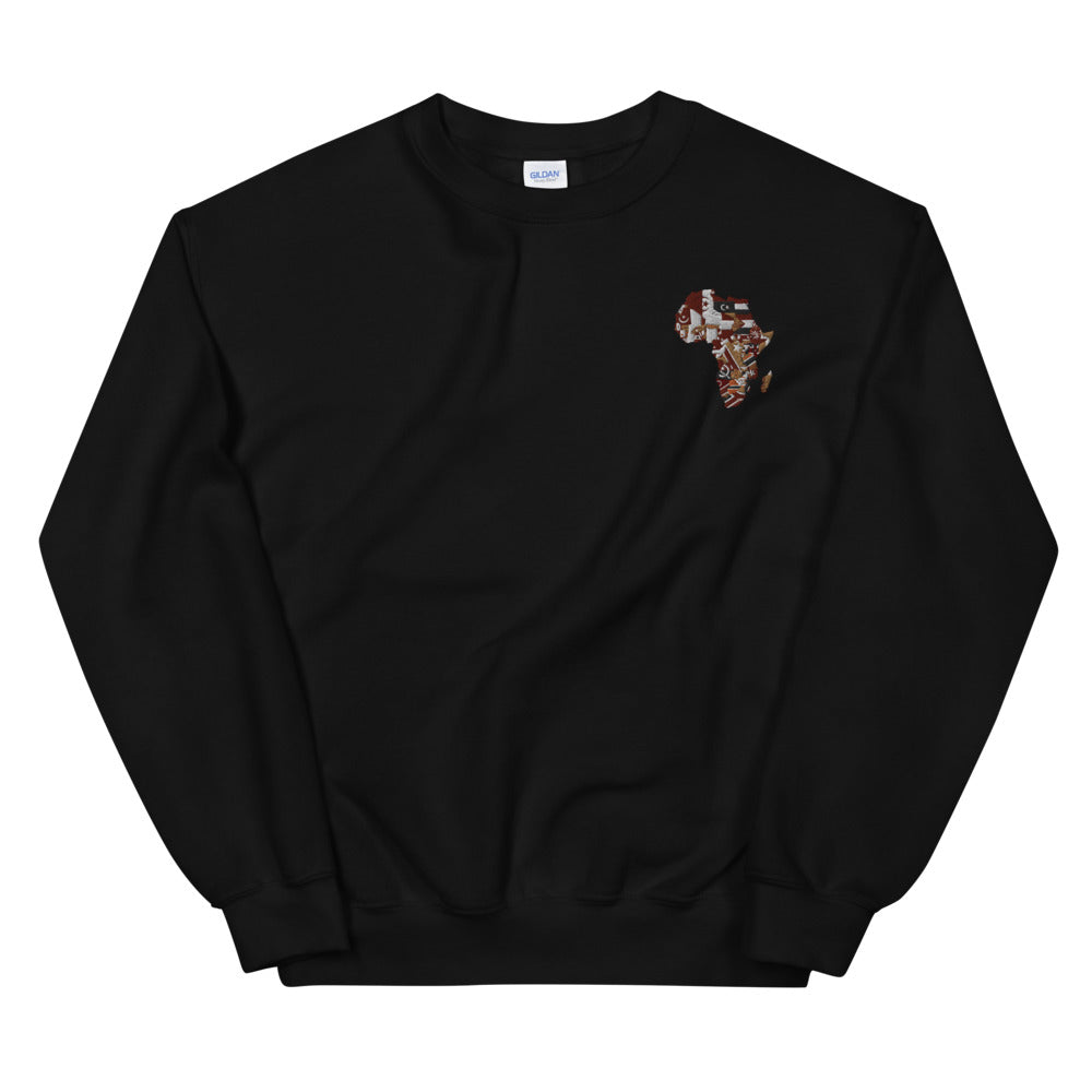 Africa Continent Of Many Flags Unisex Sweatshirt - HipHatter