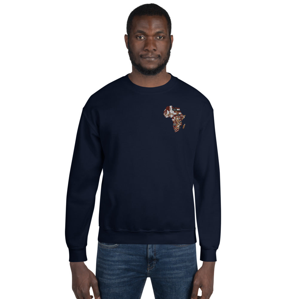 Africa Continent Of Many Flags Unisex Sweatshirt - HipHatter