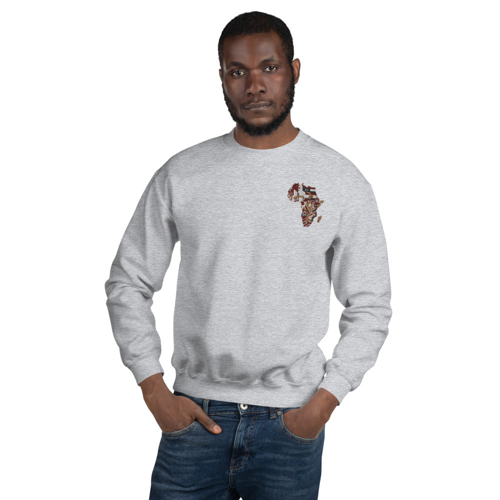 Africa Continent Of Many Flags Unisex Sweatshirt - HipHatter