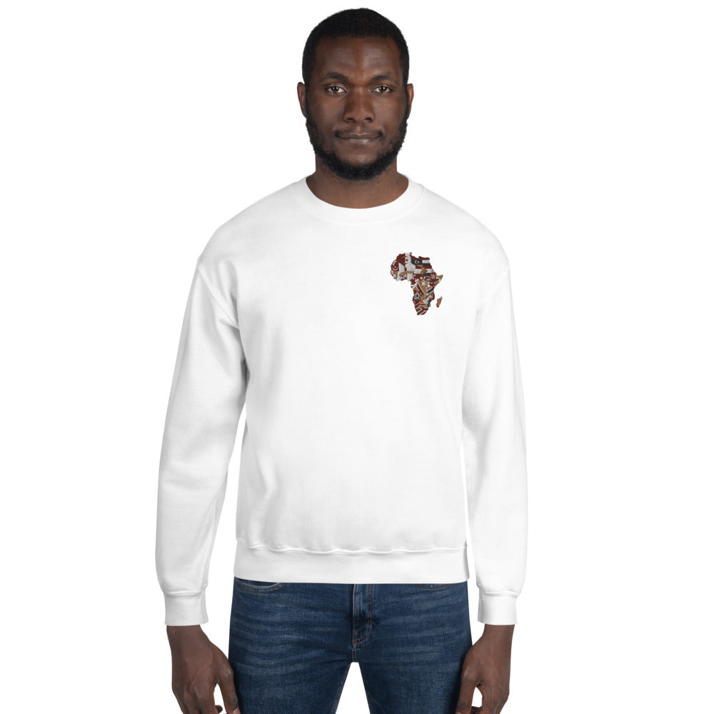 Africa Continent Of Many Flags Unisex Sweatshirt - HipHatter