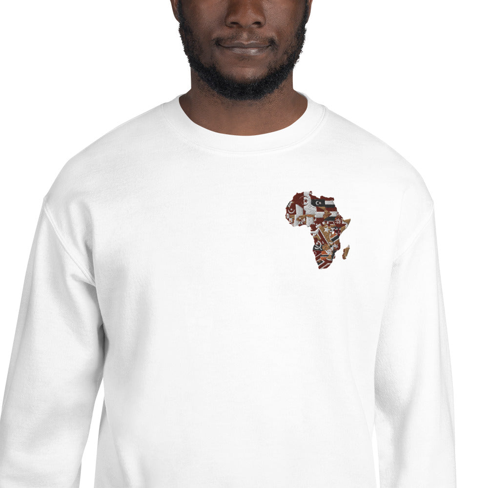 Africa Continent Of Many Flags Unisex Sweatshirt - HipHatter