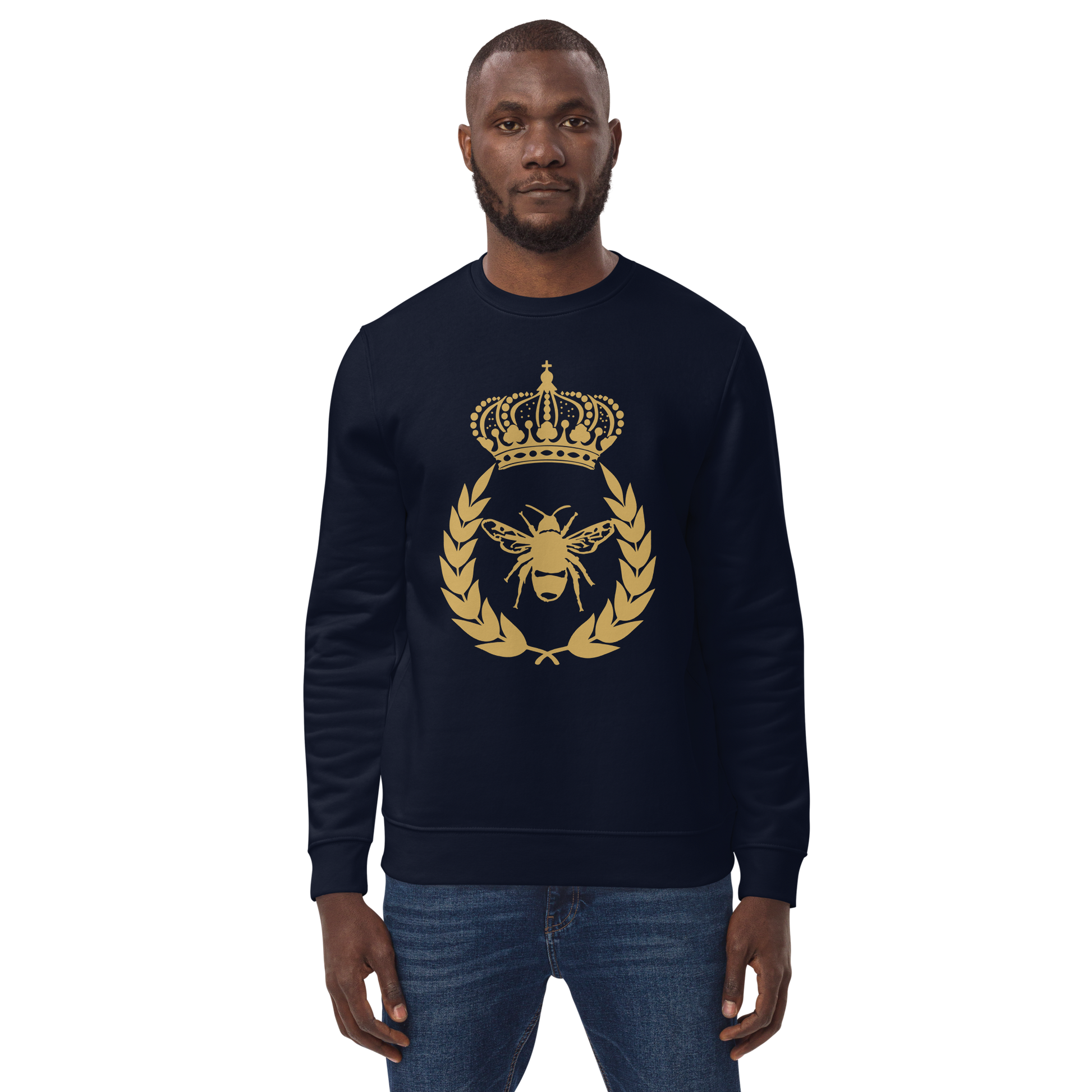 Never Bee Royal Unisex Eco Sweatshirt - HipHatter