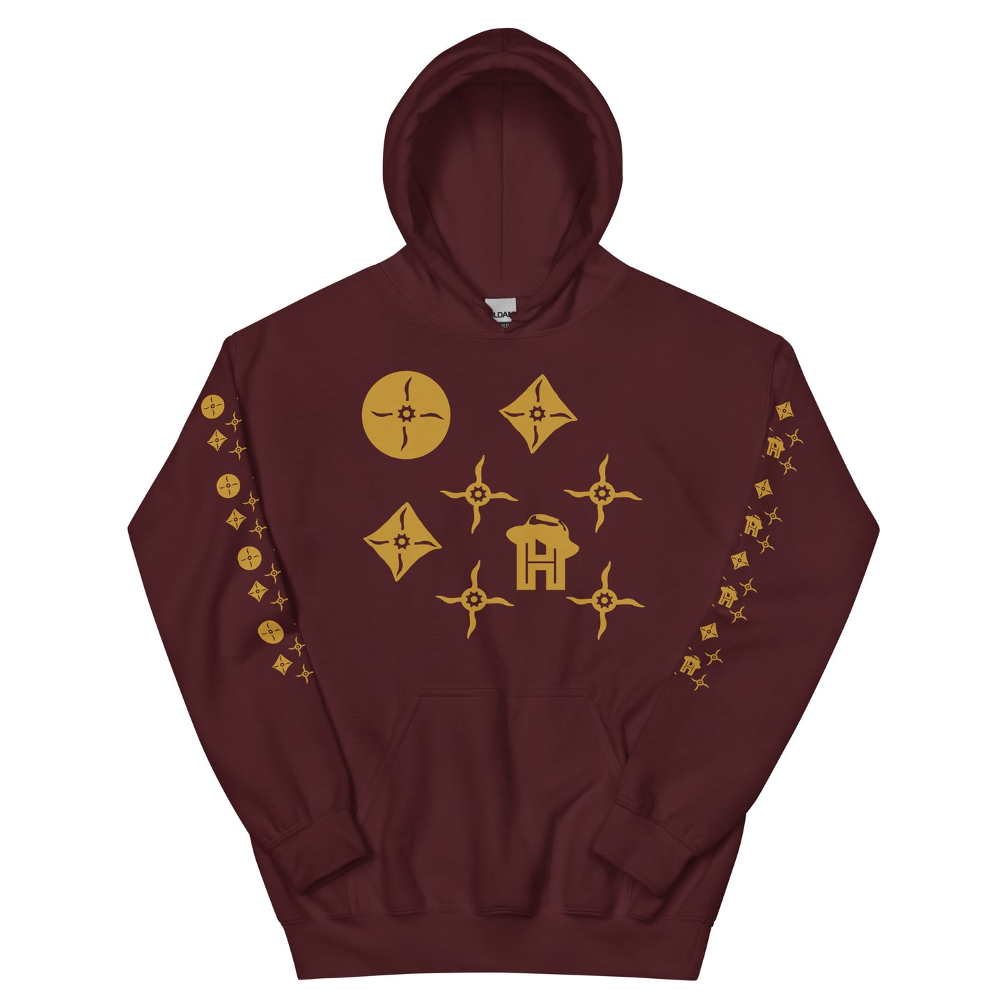 Hip-Hatter Monogram Unisex Hoodie - HipHatter