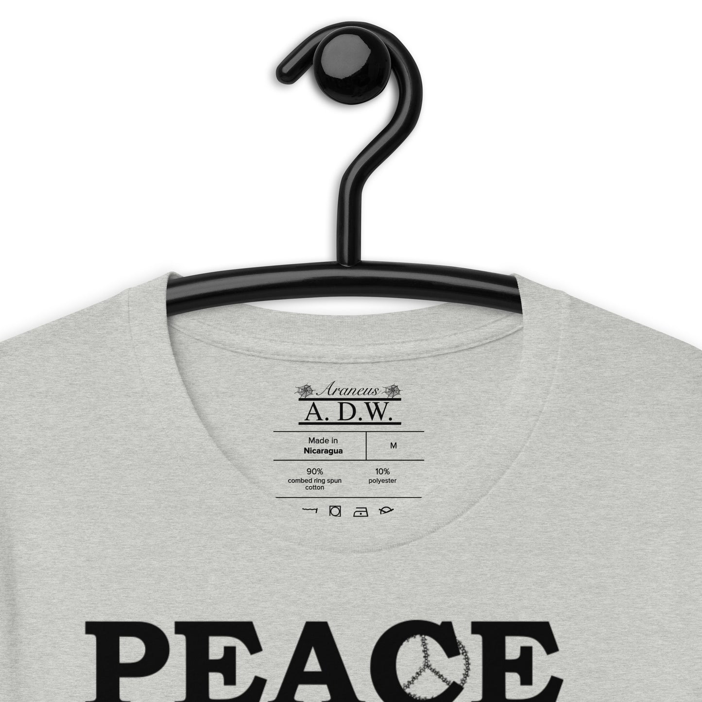 Peace Love Life Respect T Shirt - HipHatter