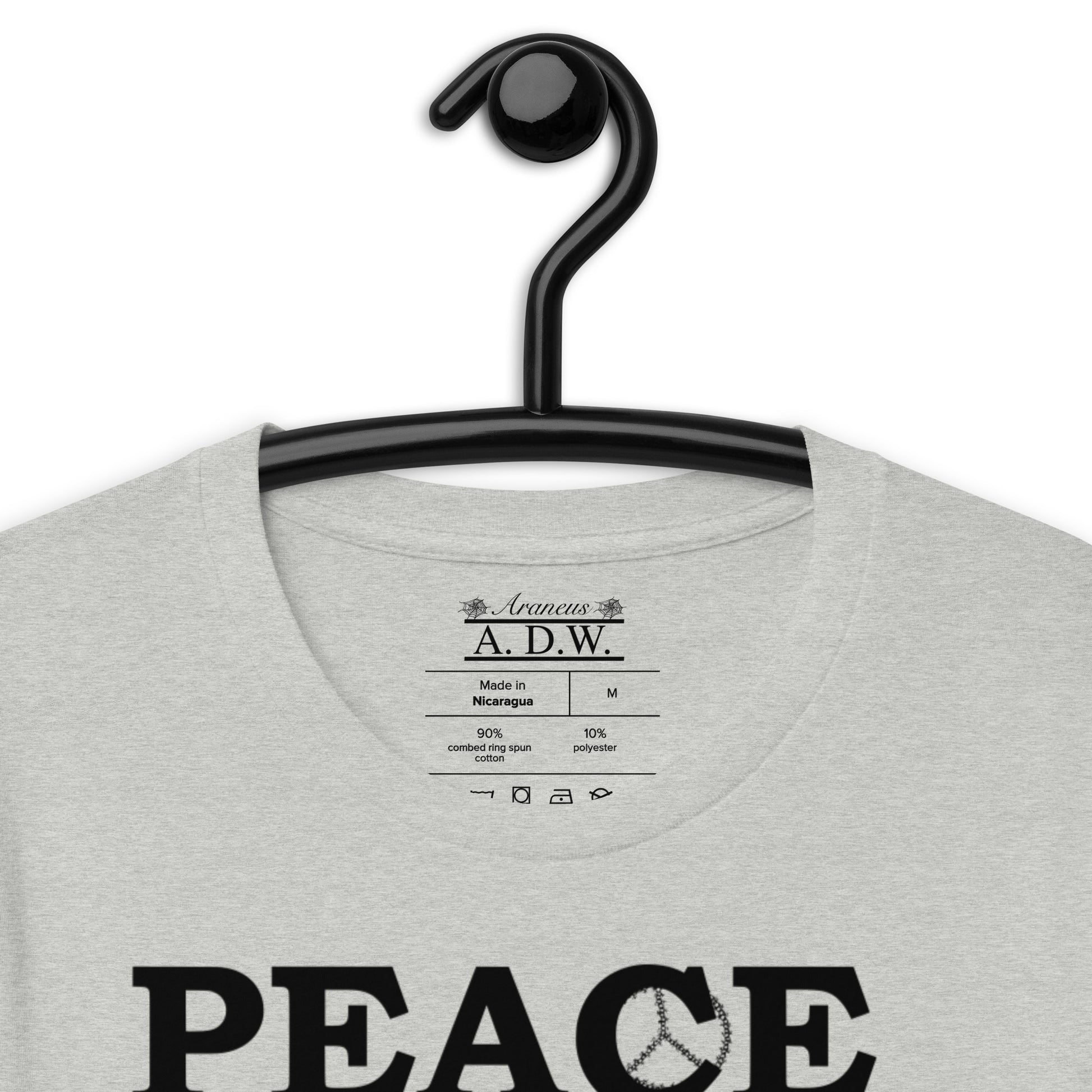 Peace Love Life Respect T Shirt - HipHatter