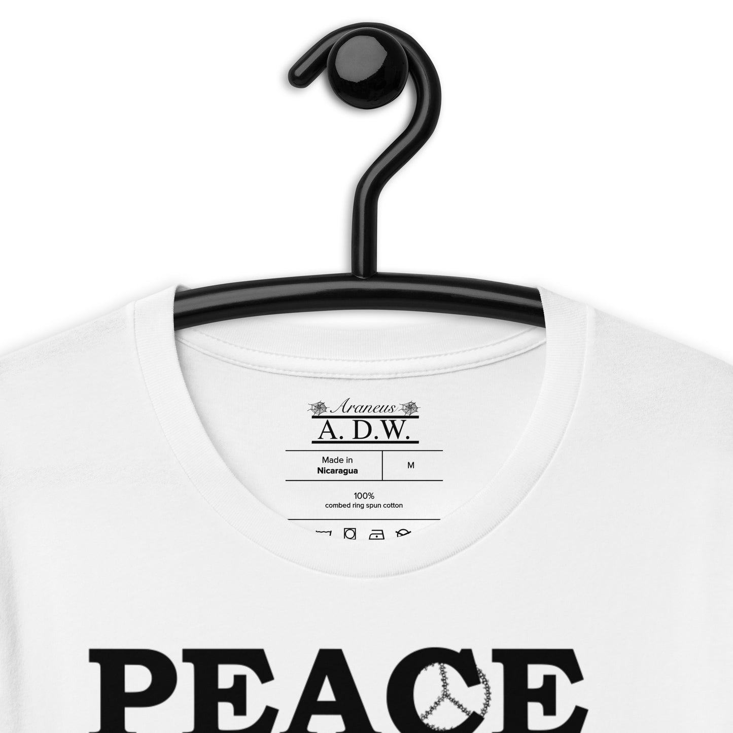 Peace Love Life Respect T Shirt - HipHatter