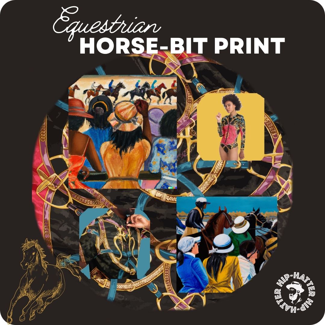 The History of the Equestrian Scarf Horse Bit Print