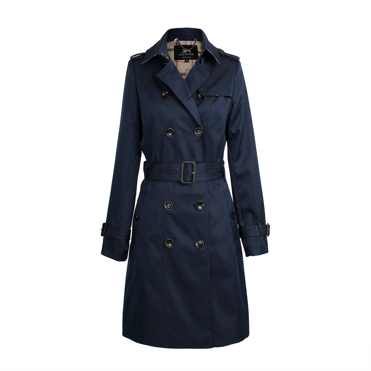 Classic Womens Slim Lined Trench Coat - HipHatter