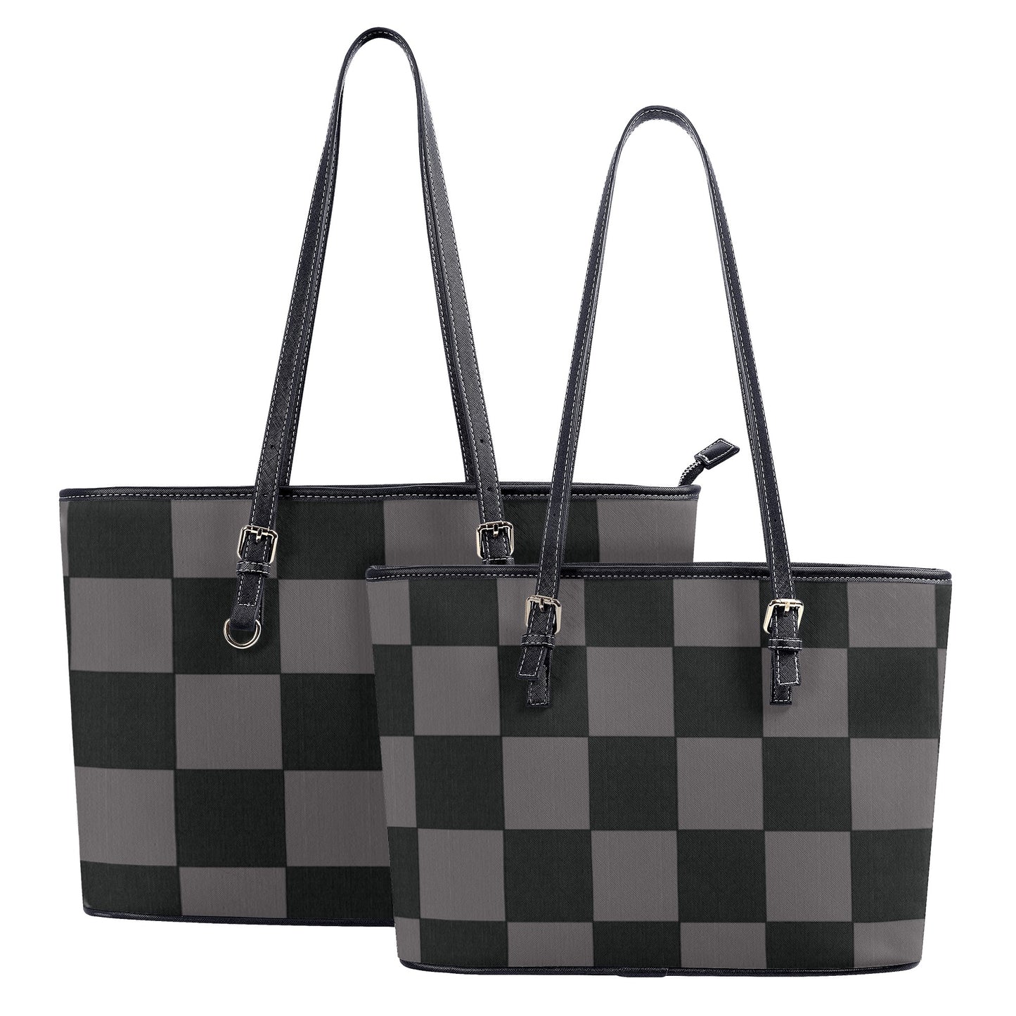 Classic Plaid Design Hand Held Business Luggage Travel Bag Tote Bag - HipHatter