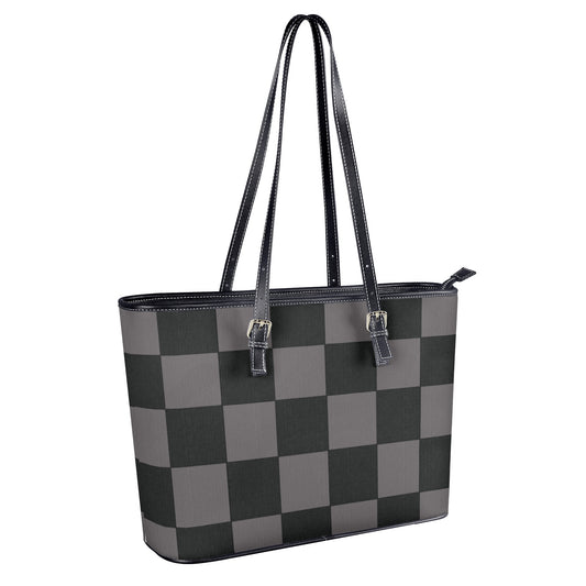 Classic Plaid Design Hand Held Business Luggage Travel Bag Tote Bag - HipHatter