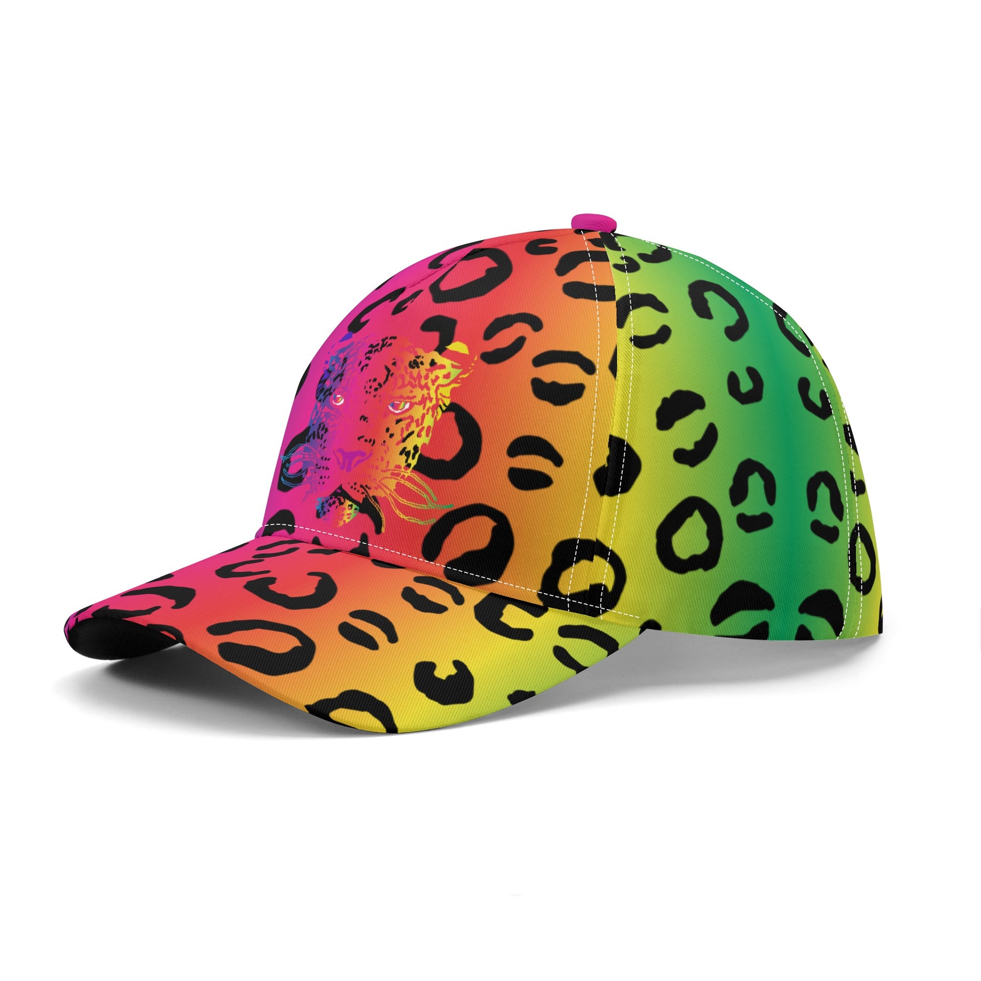 Rainbow Leopard Baseball Cap - HipHatter