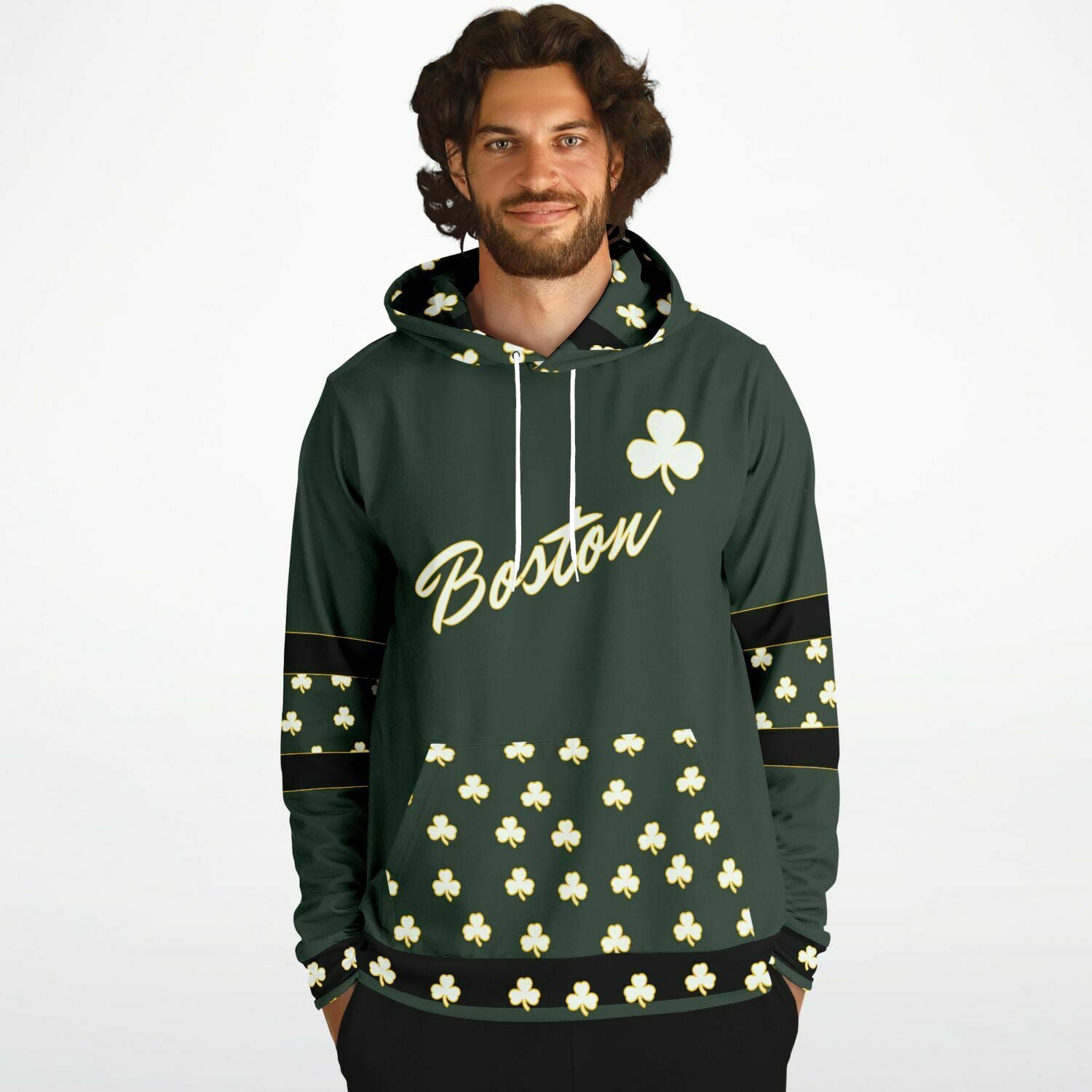 Boston Celtics Inspired Classic Colour Hoodie - HipHatter