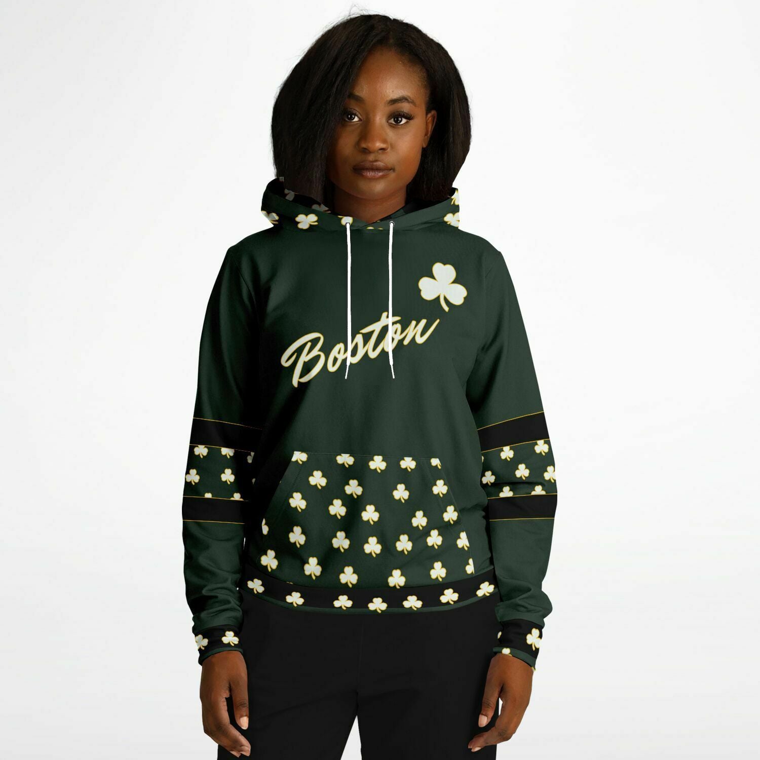 Boston Celtics Inspired Classic Colour Hoodie - HipHatter