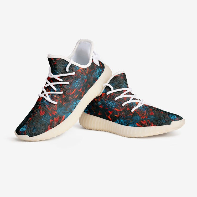 Take It Yeezy Autumn Flowers Fly Sneakers - HipHatter