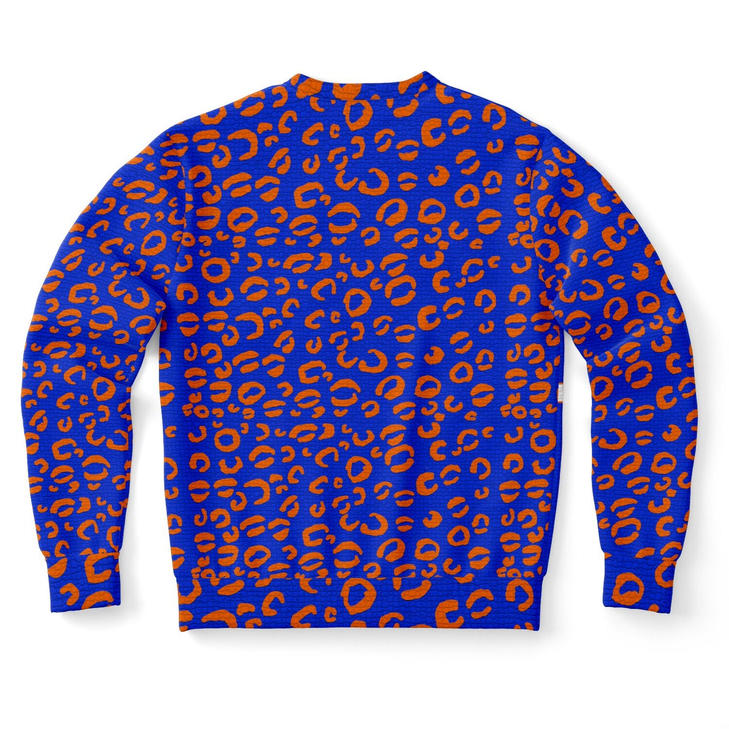 New York Knicks Colour Inspired Mosaic Leopard Print Sweatshirt - HipHatter