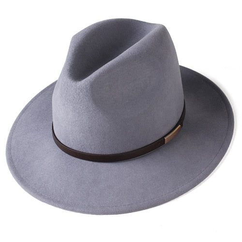 Outback Jack Wide Brim Fedora Hat - HipHatter