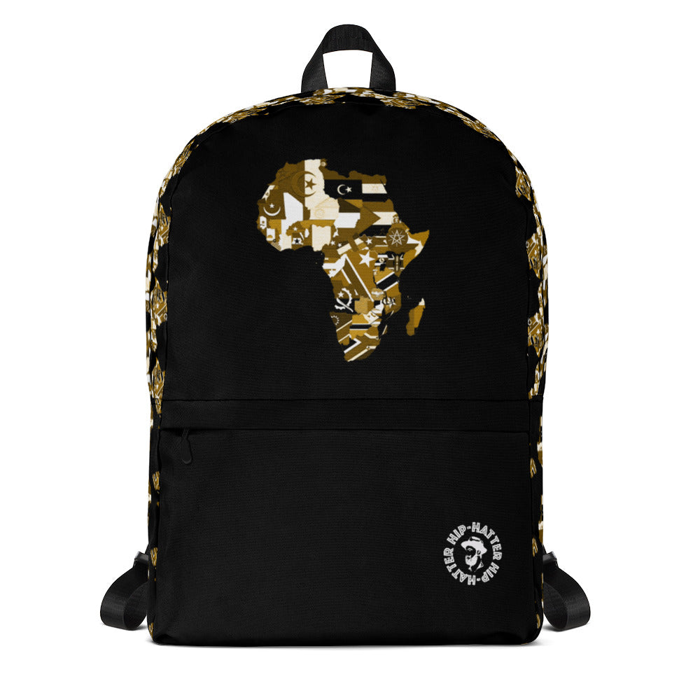 Africa Continent Of Many Flags Backpack - HipHatter
