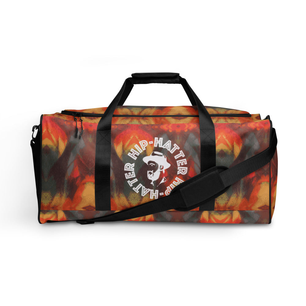 Rainbow Mountain Fleece Print Duffle Bag - HipHatter