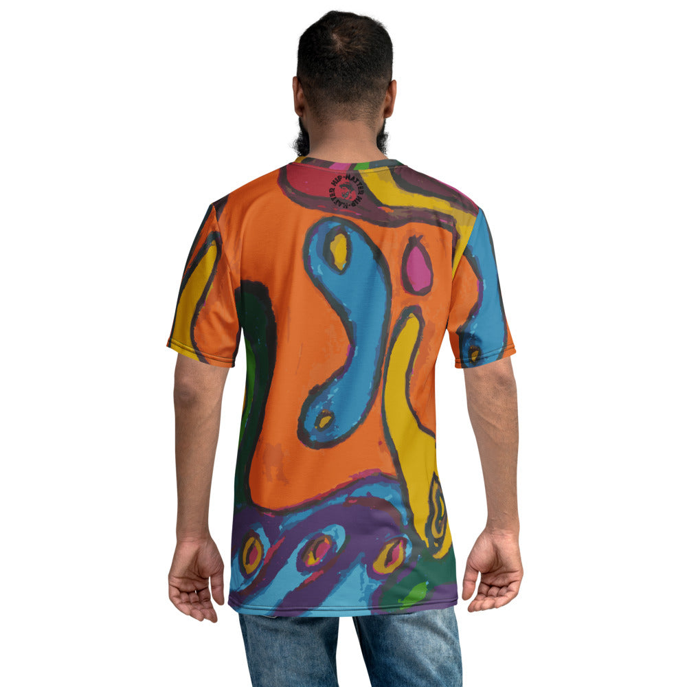 Paint Funky Splash All Over Print T Shirt - HipHatter