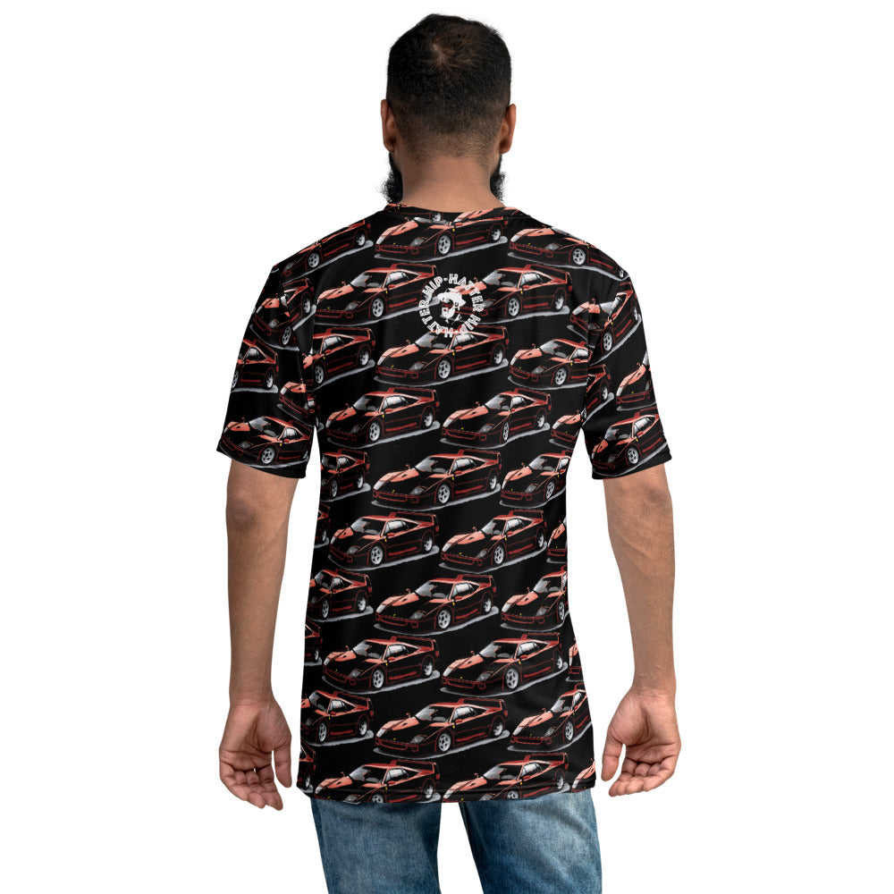 Rari Race Car All Over Print Men's T-shirt - HipHatter