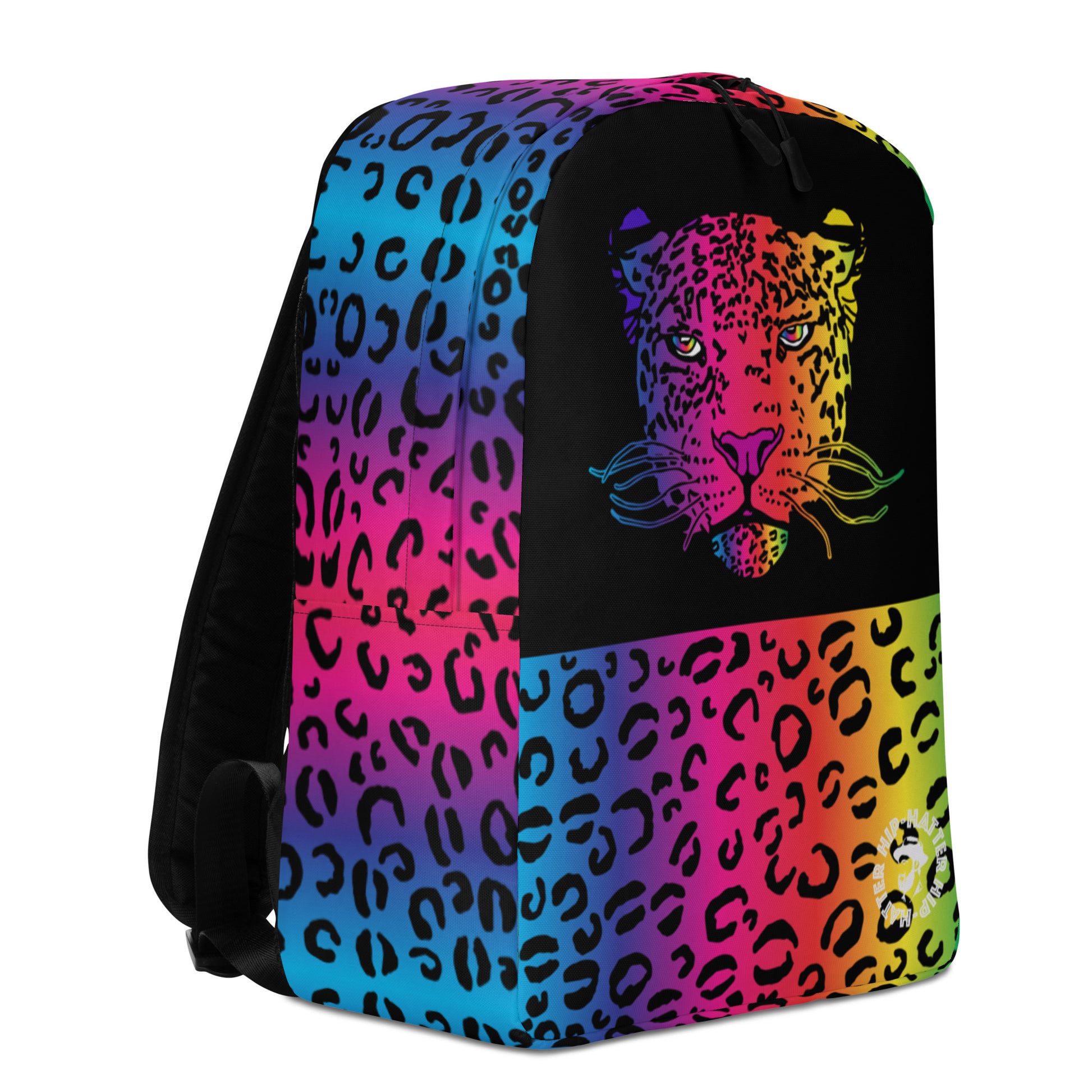Rainbow Leopard Minimalist Backpack - HipHatter