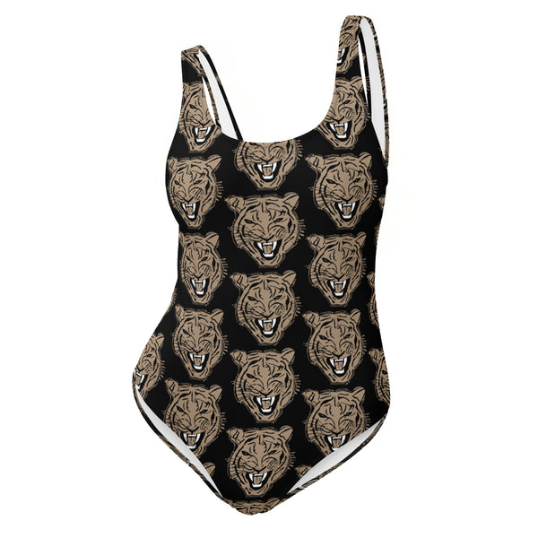 Tiger Gold One-Piece Swimsuit | HipHatter