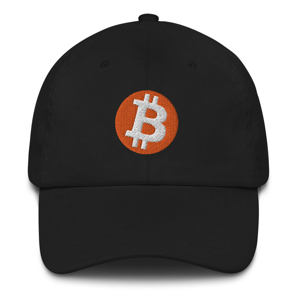 Bitcoin Logo Baseball Hat - HipHatter