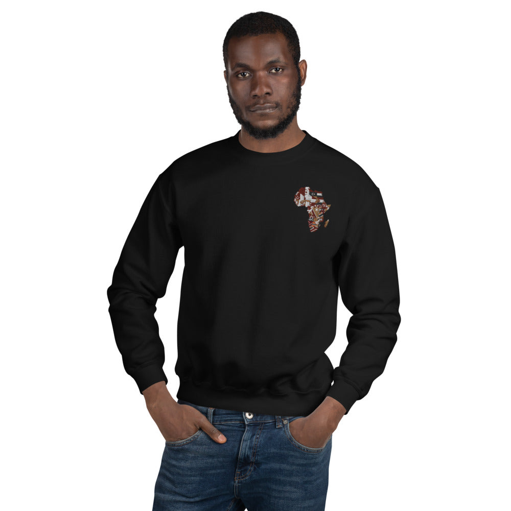 Africa Continent Of Many Flags Unisex Sweatshirt - HipHatter