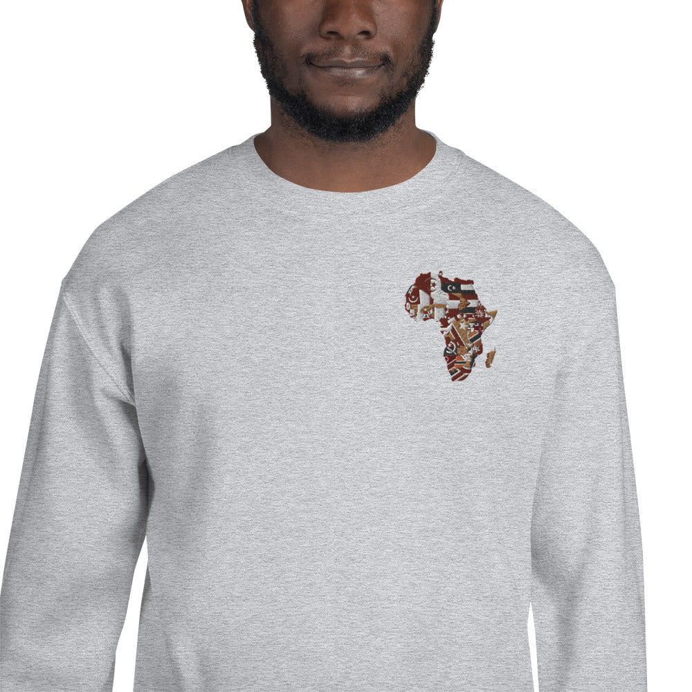 Africa Continent Of Many Flags Unisex Sweatshirt - HipHatter