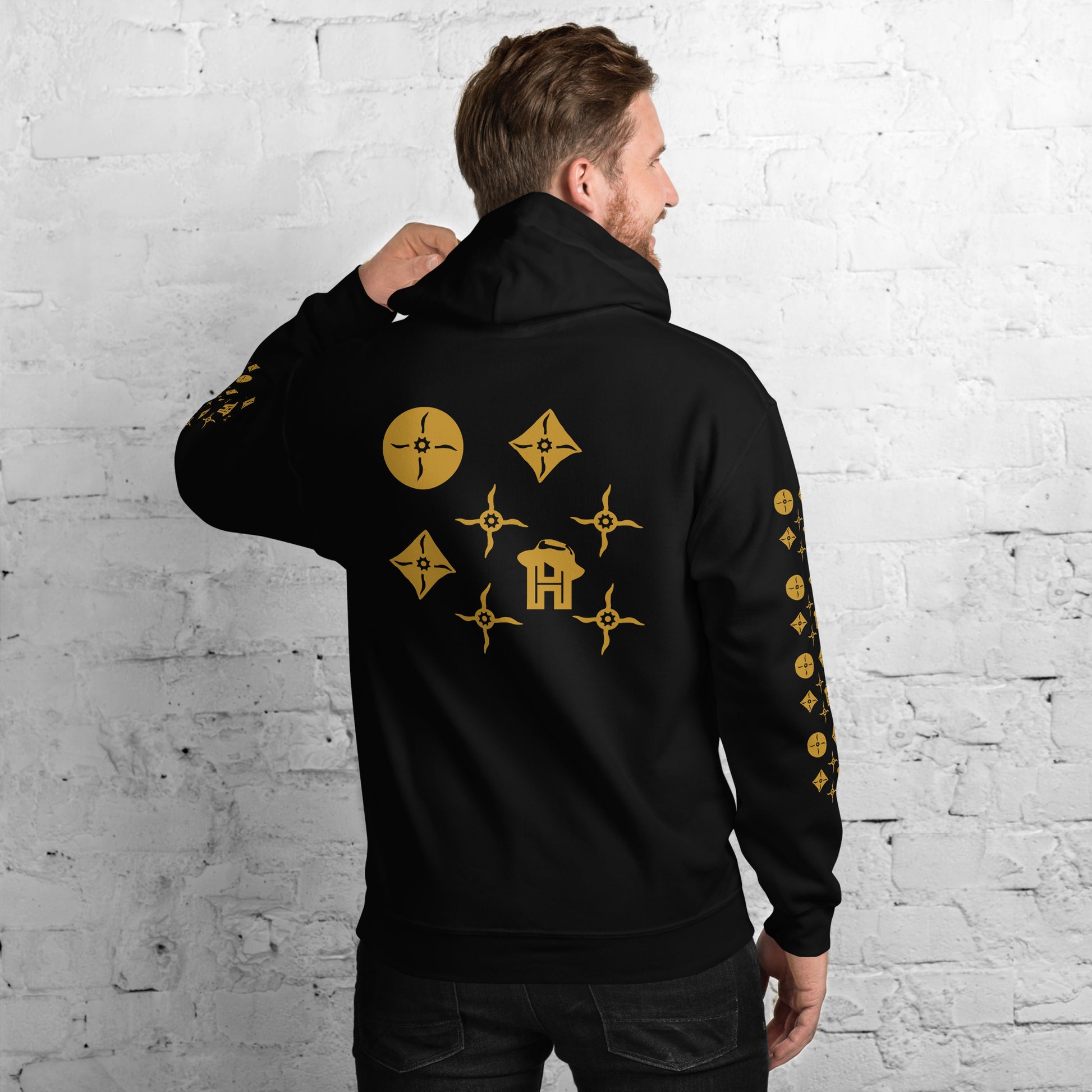 Hip-Hatter Monogram Unisex Hoodie - HipHatter